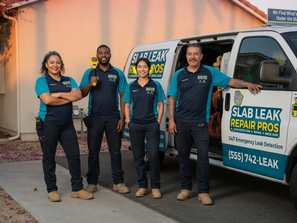 Slab Leak Repair company in Chataignier, LA